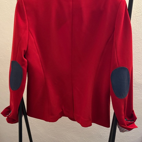 Tommy Hilfiger Red Blazer with Blue Accents - Picture 5 of 8